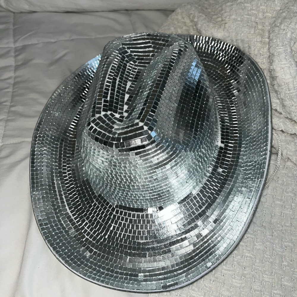 Mirrorball / disco cowgirl / cowboy hat